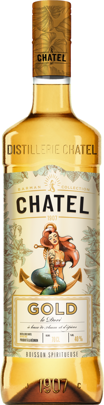 Chatel Rhum Rhum à cocktail Chatel - Gold