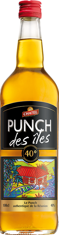 Bouteille de punch des îles proposés par la Distillerie Chatel